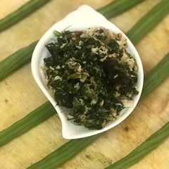 A picture of Drumstick leaves fry..முருங்கைக்காய் பொரியல்.