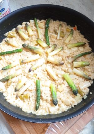 Une photo de Risotto aux asperges