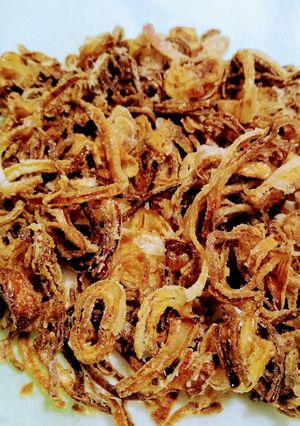 Foto resep Bawang goreng renyah dan garing