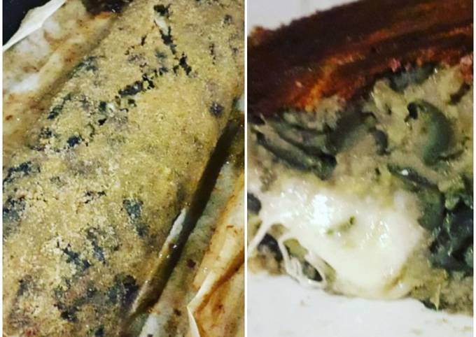 Polpettone di melanzane con cuore filante