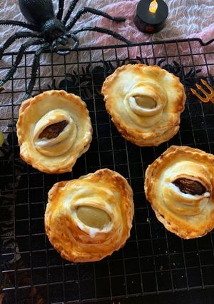 Une photo de ☆Tartelettes d'Halloween aux Yeux de Dragons☆🐉