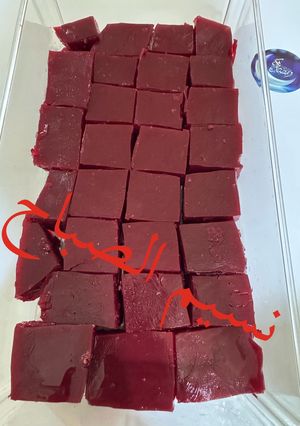 صورة لوصفة مكعبات الجيلاتين بالفواكه