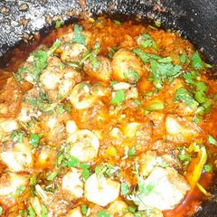 A picture of Prawn karahi.