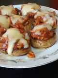 Champiñones rellenos