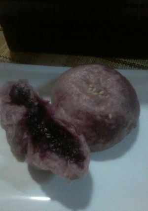 Foto resep Roti kukus ubi ungu