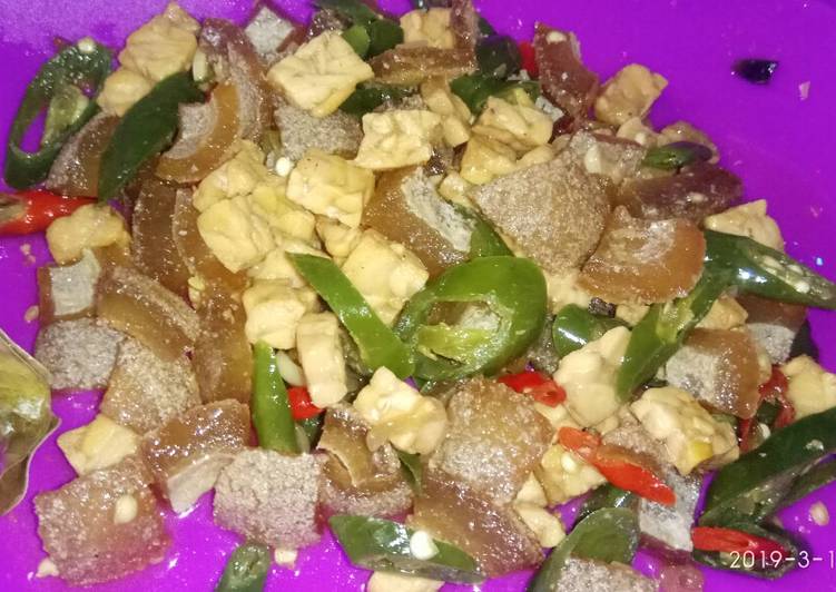 Kikil cabe ijo enak