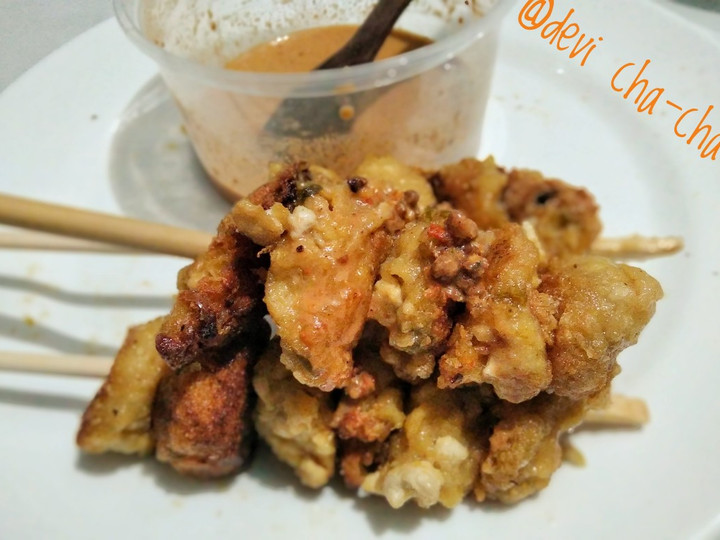 Resep 44). Cilok Goreng Tahu-Jagung 🍡, Enak