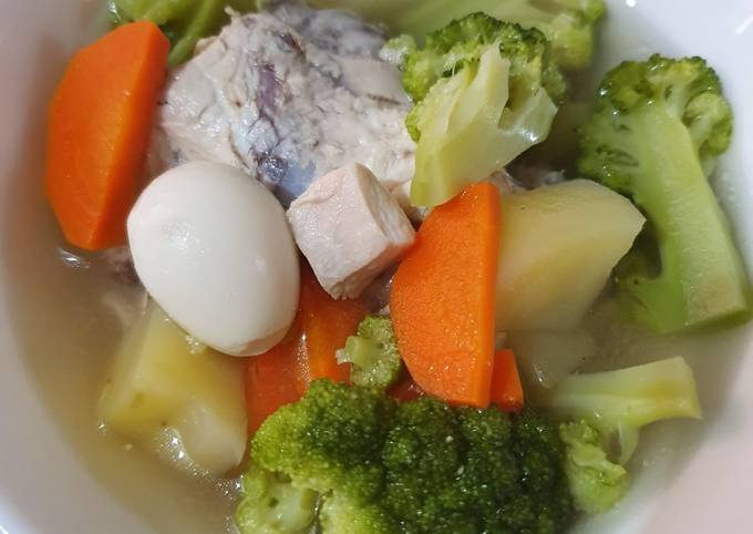 Sup Ayam Brokoli / Sup sehat /Sup anak