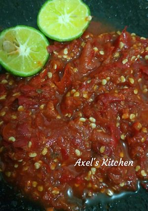 Foto resep Sambal terasi mentah endeess😋