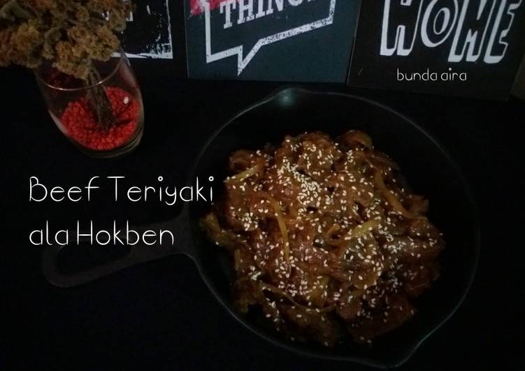 Resep Beef Teriyaki ala Hokben Anti Gagal