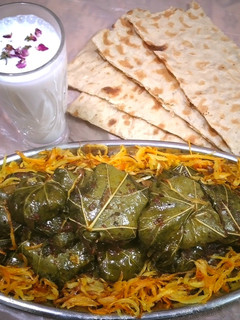 عکسی از دستور دلمه برگ مو 🍀