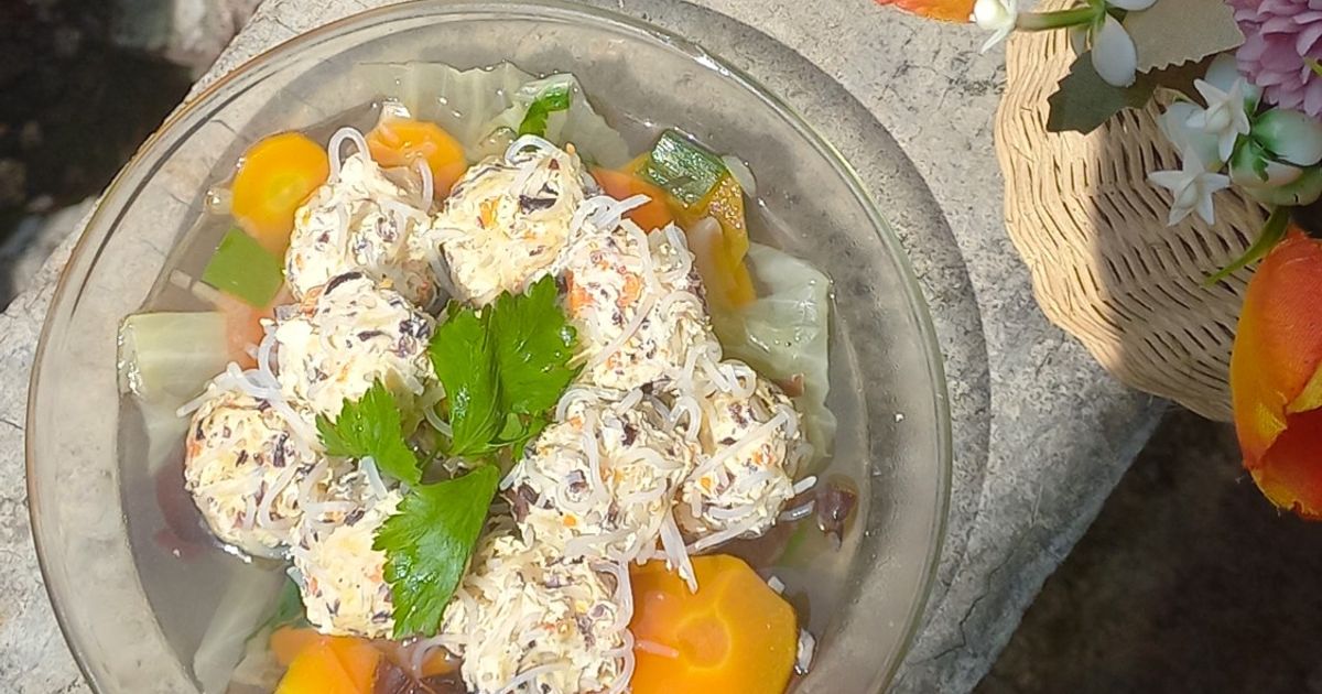 Sup Rambuta Resep Sup Bakso Lohua Ayam|Bakso Rambutan oleh Ann🌸 - Cookpad