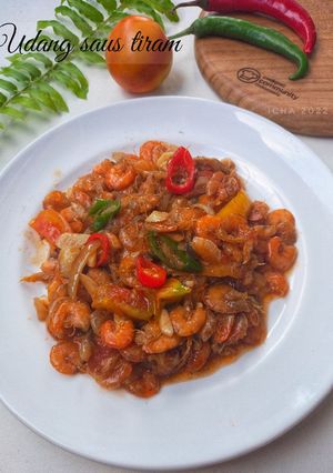 Foto resep Udang saus tiram