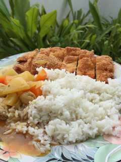 Foto resep Chicken katsu curry