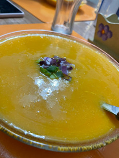 Una foto de Sopa de calabaza