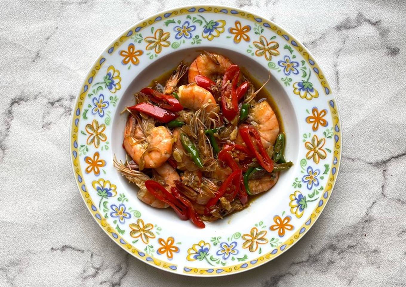 Resep Udang Lada Hitam Anti Gagal