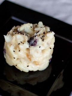 Una foto de Bacalao, patatas y cebolla caramelizada Thermomix
