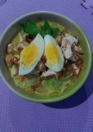 Foto resep Soto Ayam Kuah Santan