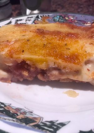 Una foto de Pastel de polenta