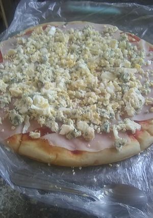 Una foto de Masa de pizza en 10 min