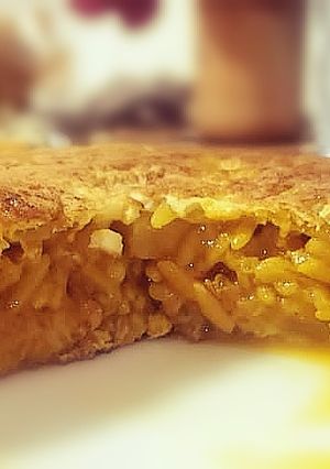 Una foto de Tortilla de patata y paella