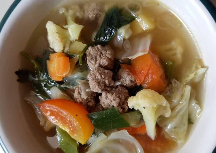 Sup Bola Bola Daging