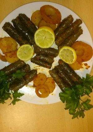 صورة لوصفة اليبرق / محشي ورق العنب