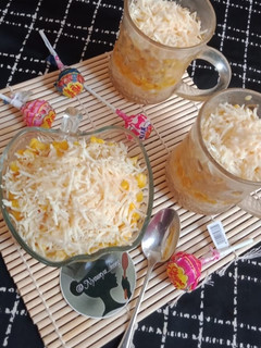 Foto resep Sweet Corn with Milk Cheese