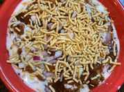 A picture of green peas chaat