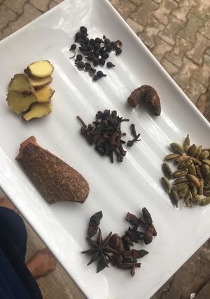 A picture of Spice(chai masala).