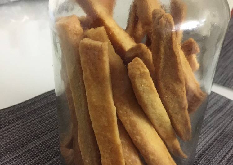 Resep Cheese stick (snack bayi 15m+) Anti Gagal