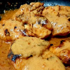A picture of Nandos inspired chicken.