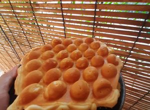 Foto resep Egg Waffle Hongkong Simpel