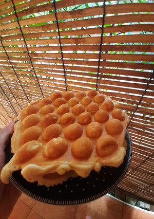 Foto resep Egg Waffle Hongkong Simpel
