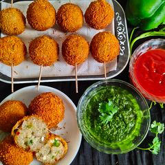 A picture of Potato Vermicelli Cutlet.
