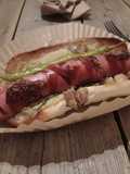Perritos Calientes con Hummus en freidora de aire
