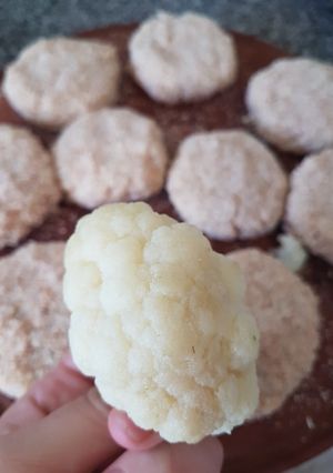 Una foto de Hamburguesas de COLIFLOR