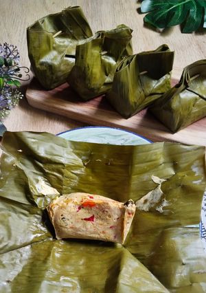 Foto resep Pepes Tahu Jamur Tiram Kemangi