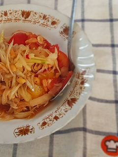 รูปของ ตำไทยกุ้งแห้ง สูตรแม่บ้านปุ๊