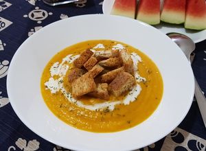 Foto resep Butternut pumpkin soup