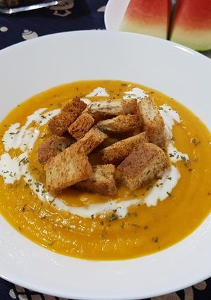 Foto resep Butternut pumpkin soup