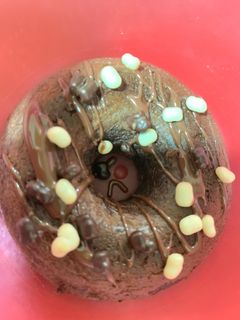 Una foto de Donuts fit de calabaza