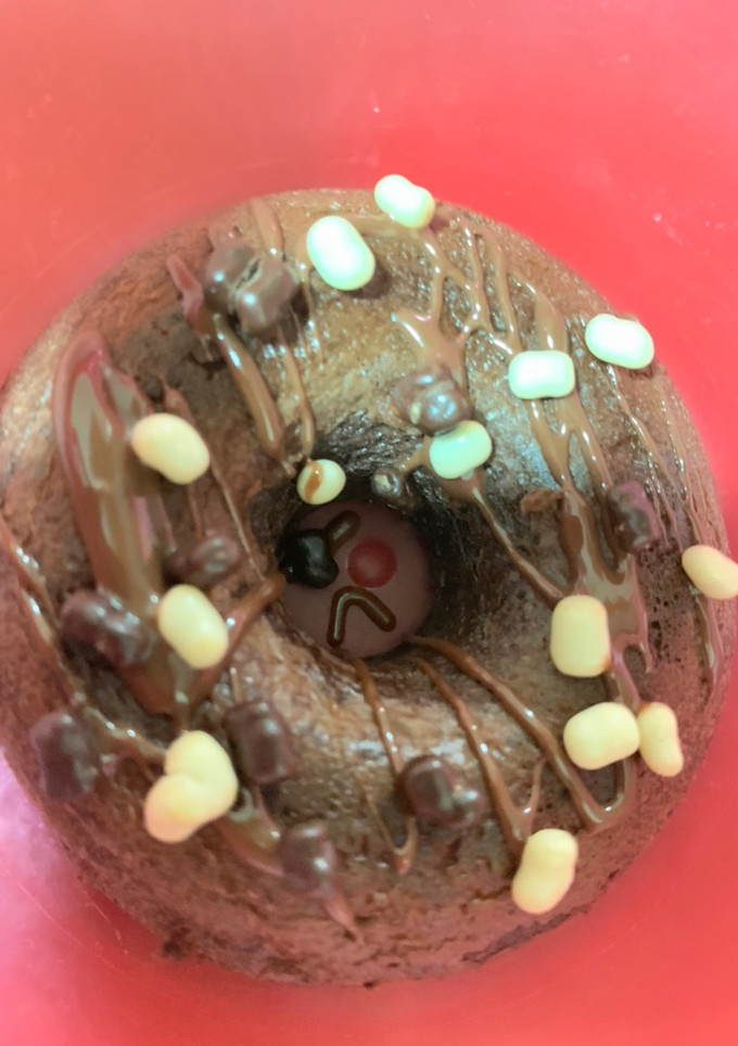 Una foto de Donuts fit de calabaza