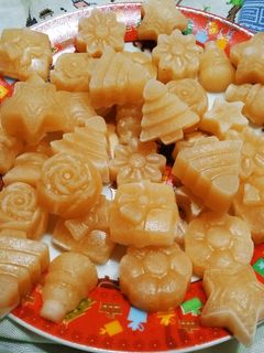 Φωτογραφία της συνταγής Καραμέλες ζελεδάκια με τζίντζερ για το λαιμό