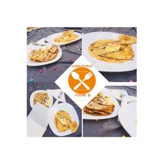 A picture of Easy crepe recipe.