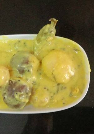 A picture of Mix veg besan vali sabji.