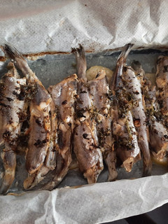 Una foto de Bacaladilla al horno