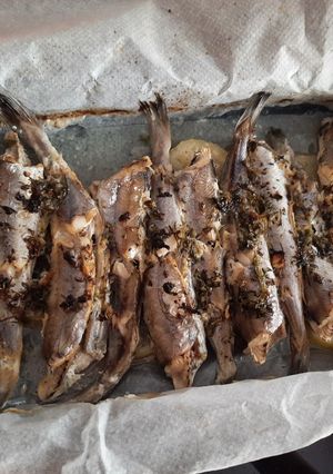 Una foto de Bacaladilla al horno