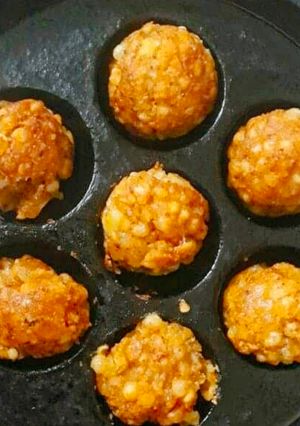 A picture of Sabudana Appe.