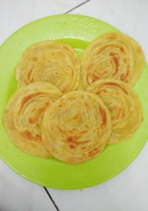 Foto resep Roti Maryam sederhana